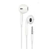 Audífonos alámbricos I5 EarPods, jack 3.5 mm, color blanco