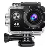 Cámara de acción 4k 30fps, cámara deportiva tipo GO PRO, color negro
