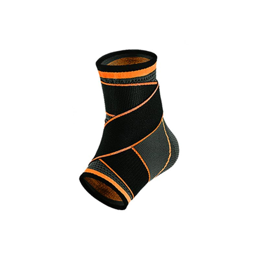 Tobillera elástica y presurizada de compresión para deportes y fitness