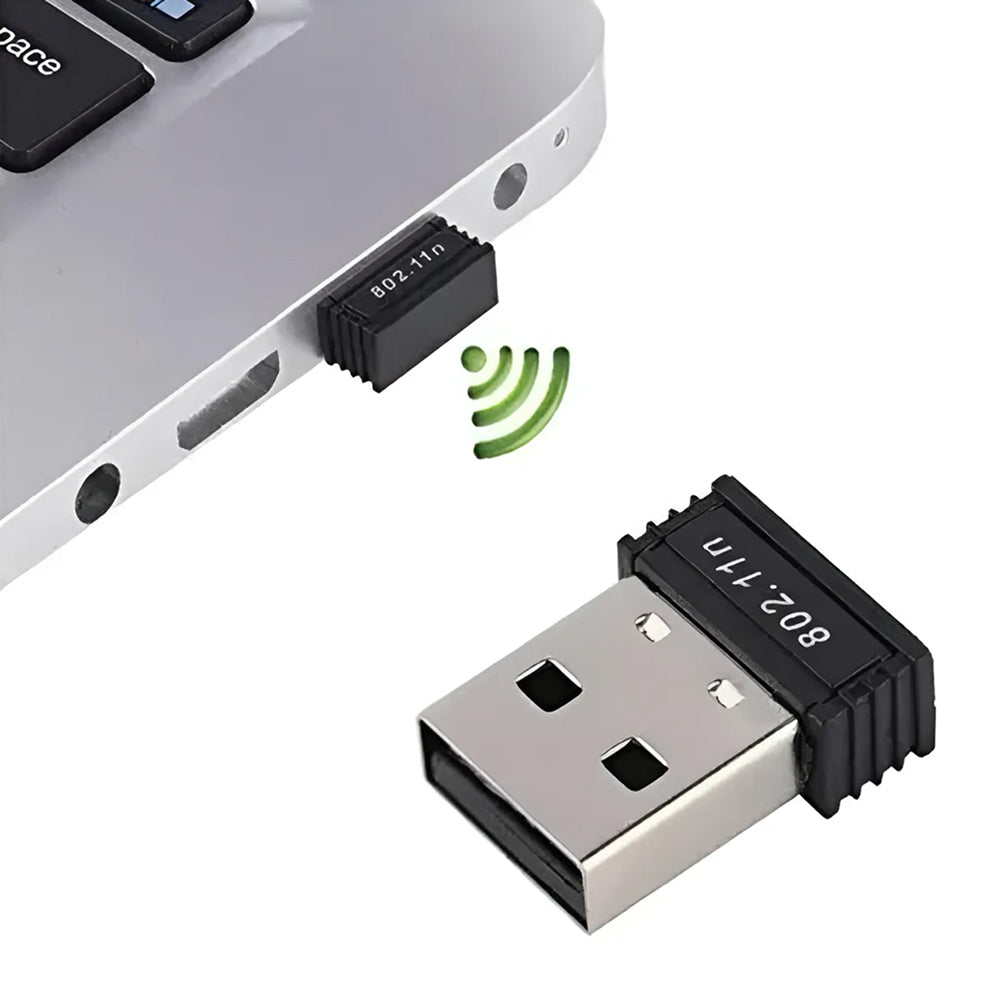 Adaptador wifi USB para PC y laptop de 150 Mbps, 802.11n