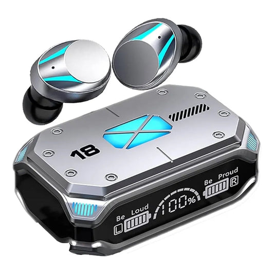 Audifonos inalámbricos M41, reproducción de 120 horas con batería de 1200 mAh, Bluetooth para Android, iPhone, PC