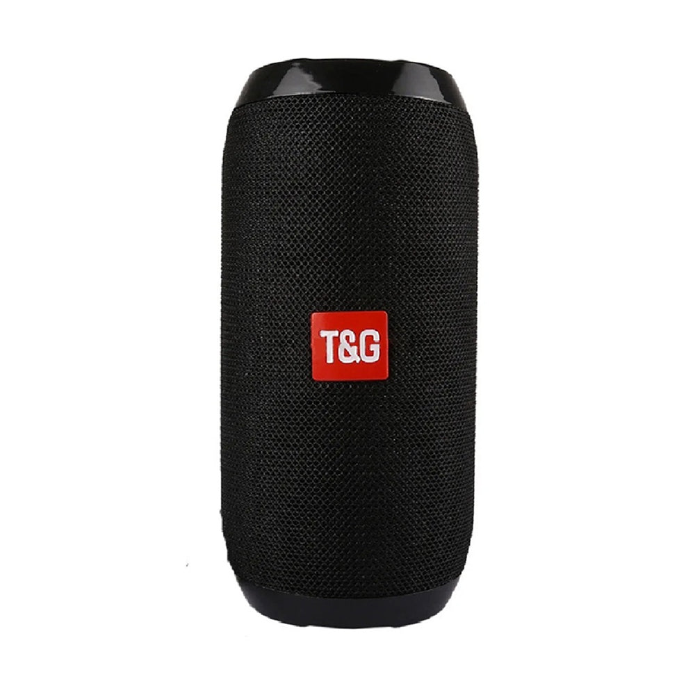 Bocina T&G, modelo TG117, bluetooth V4.2, 1200mAh negra