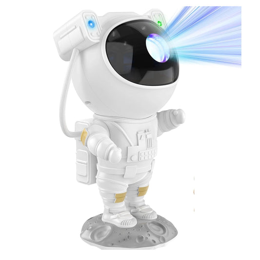 Proyector de luz de galaxia con diseño de astronauta para dormitorio de niños