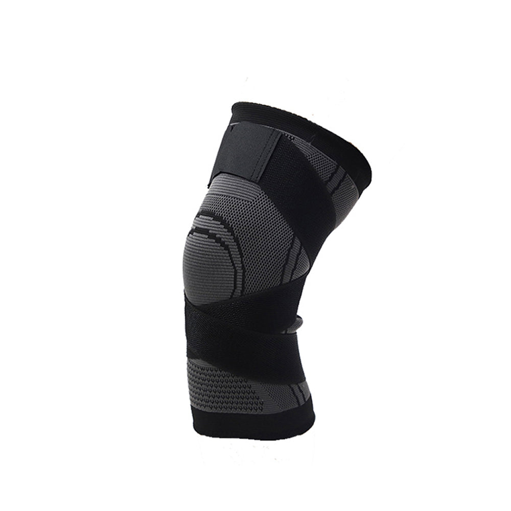 Rodillera elástica y presurizada de compresión para deportes y fitness