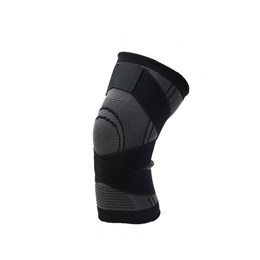 Rodillera elástica y presurizada de compresión para deportes y fitness