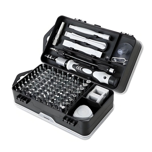 Juego de destornilladores de 115 piezas con caja organizadora